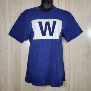 47 Chicago Cubs “Fly the W” T-shirt Cotton Tee Sz XXL